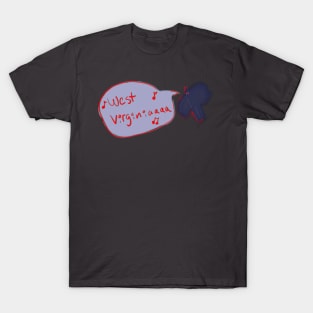 mothman singin his lil heart out (no background) T-Shirt